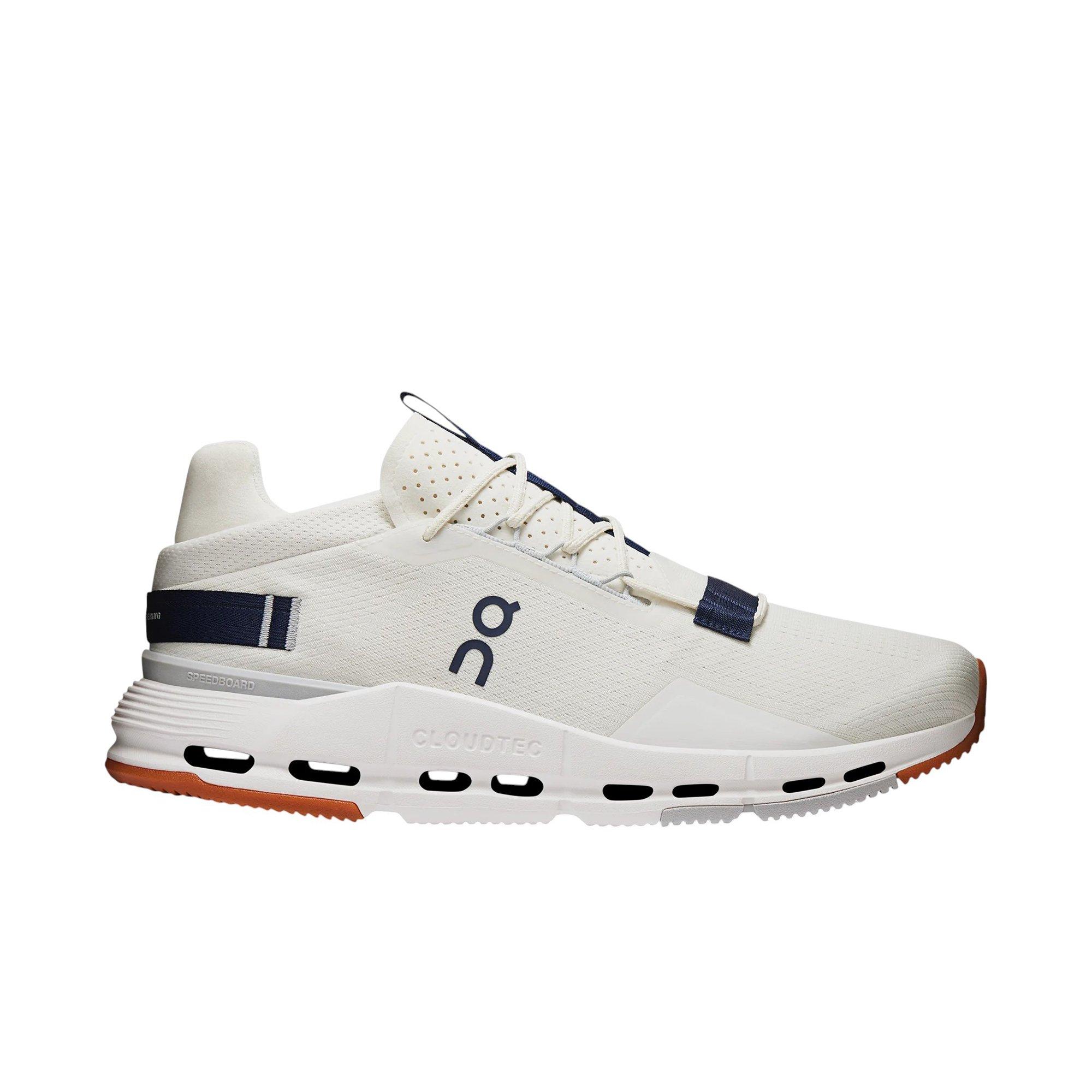 On Cloudnova 2 "Ice/Zodiac" Men's Shoe - WHITE/NAVY